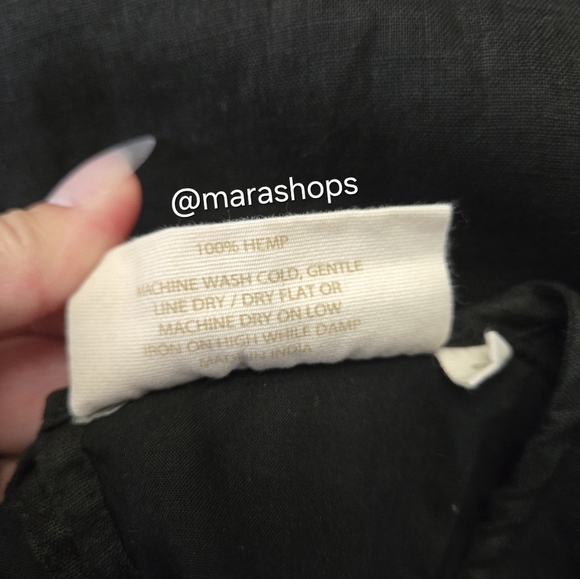 Reistor The Hemp Noir Dress Black - Picture 7 of 8